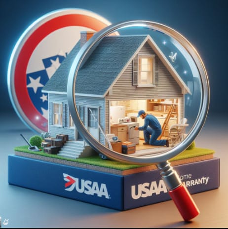 An image illustration of USAA Home warranty